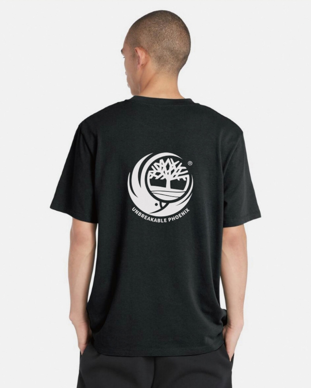 反光圖案限定短袖T恤