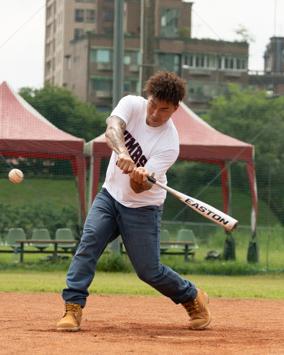 少棒隊練球畫面-1