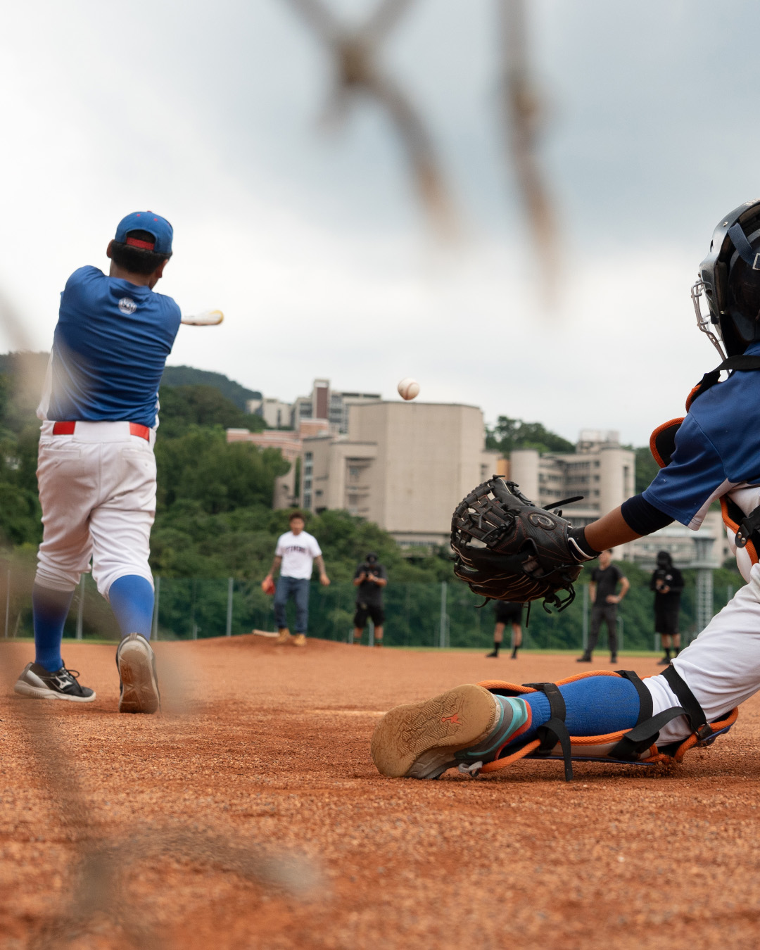 少棒隊練球畫面-11