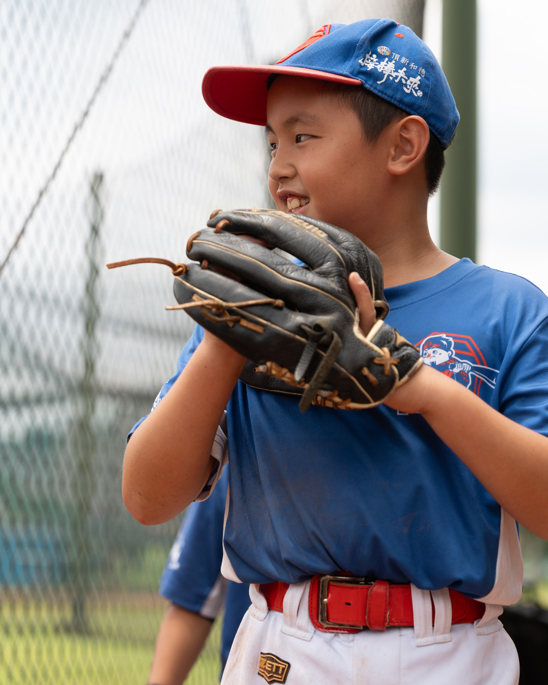 少棒隊練球畫面-2