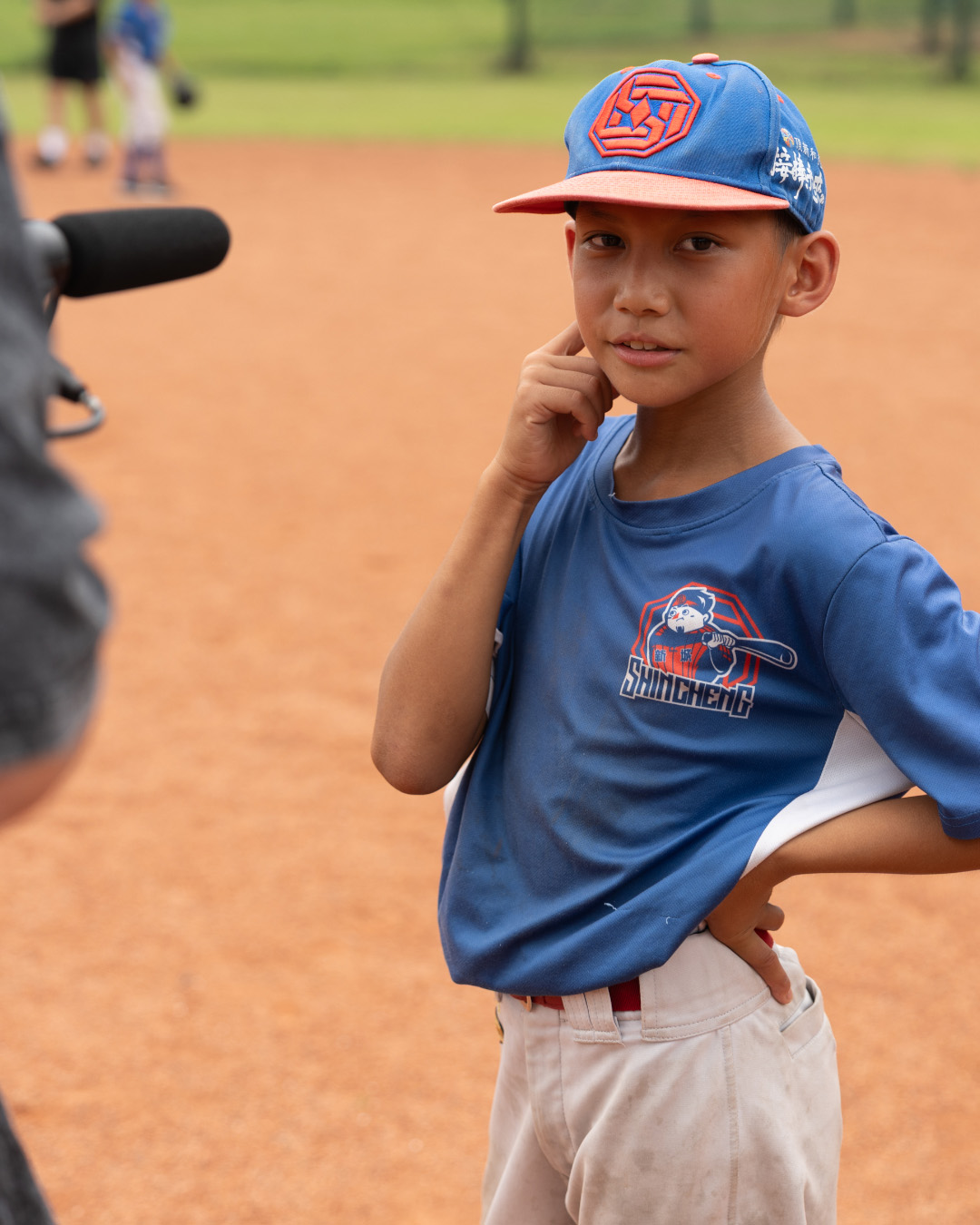 少棒隊練球畫面-9