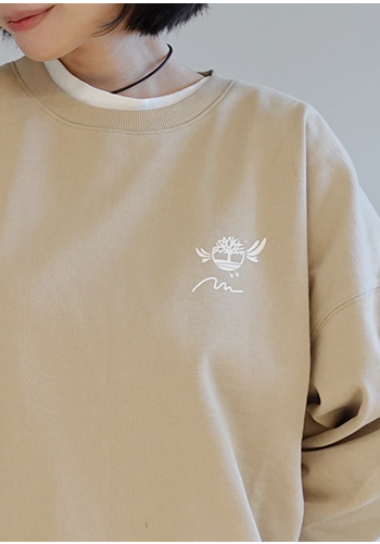 衣服特寫胸前logo